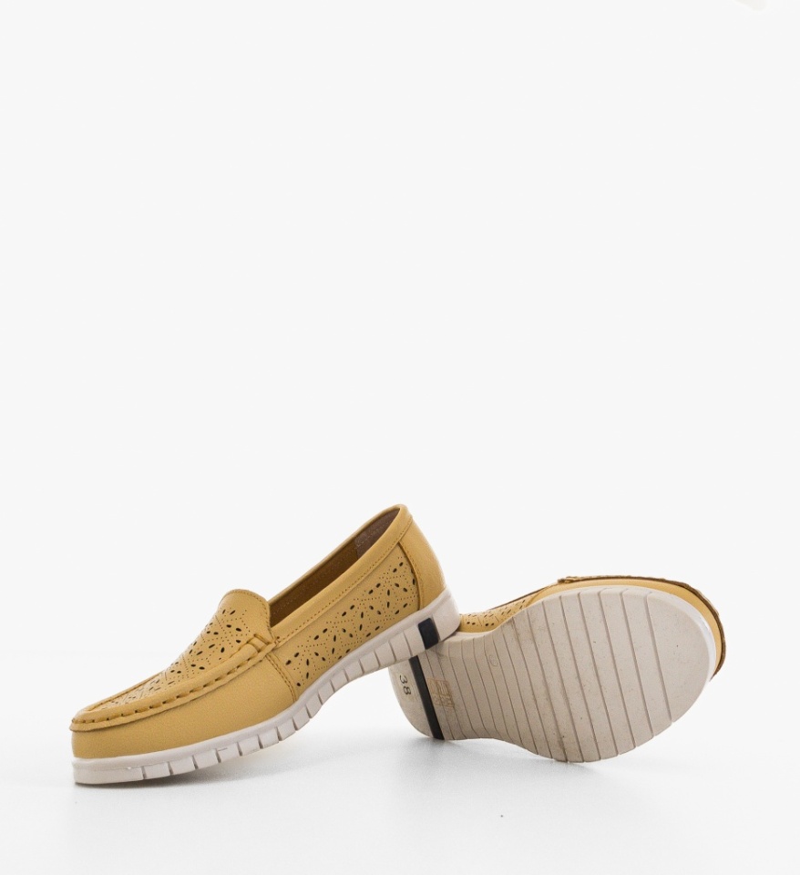 Espadrile dama Skrell Galbene - Img 3