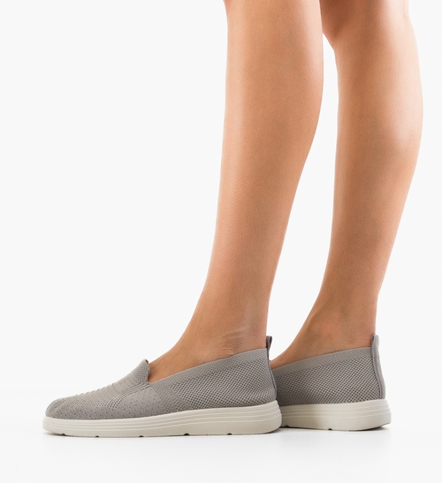 Espadrile dama Thato Gri - Img 5