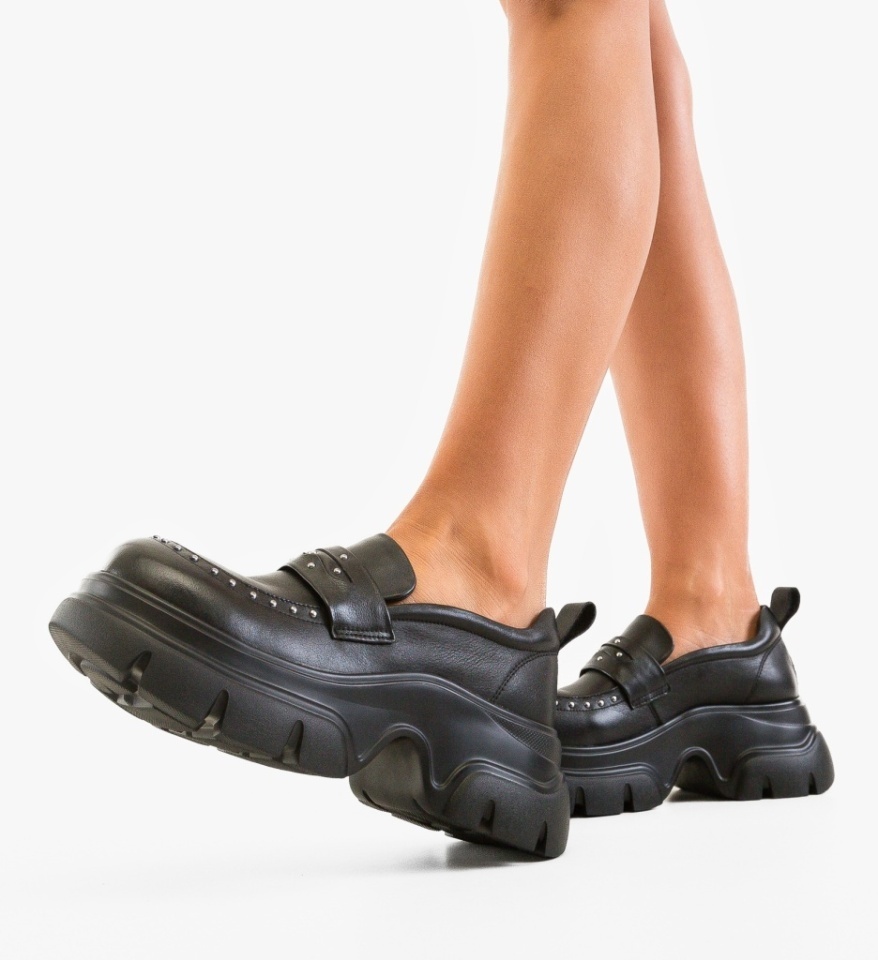 Pantofi Casual Allen Negri - Img 5