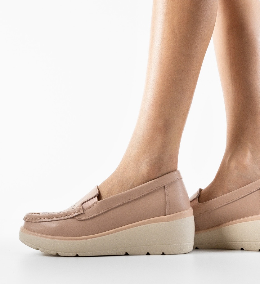 Pantofi Casual Atic Roz - Img 5