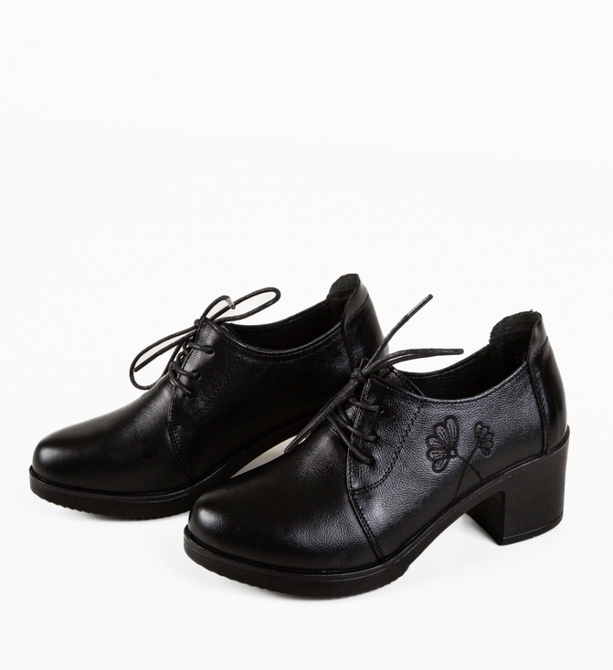 Pantofi Casual Atraxia Negre - Img 4