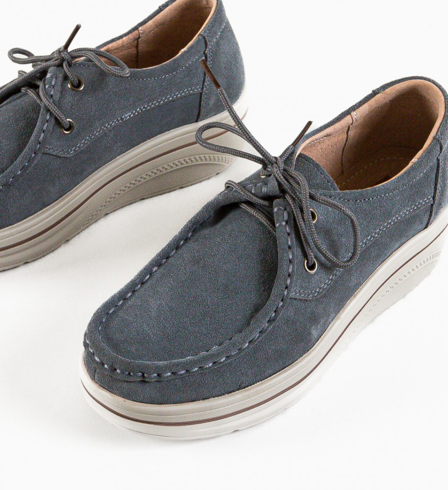 Pantofi Casual Auron Gri - Img 3