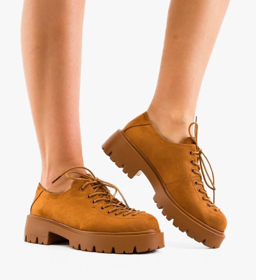 Pantofi Casual Berabe Camel - Img 6