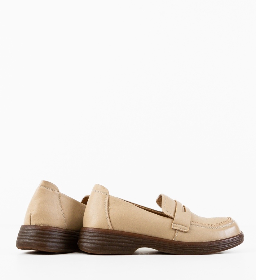 Pantofi Casual Byertes Bej - Img 2