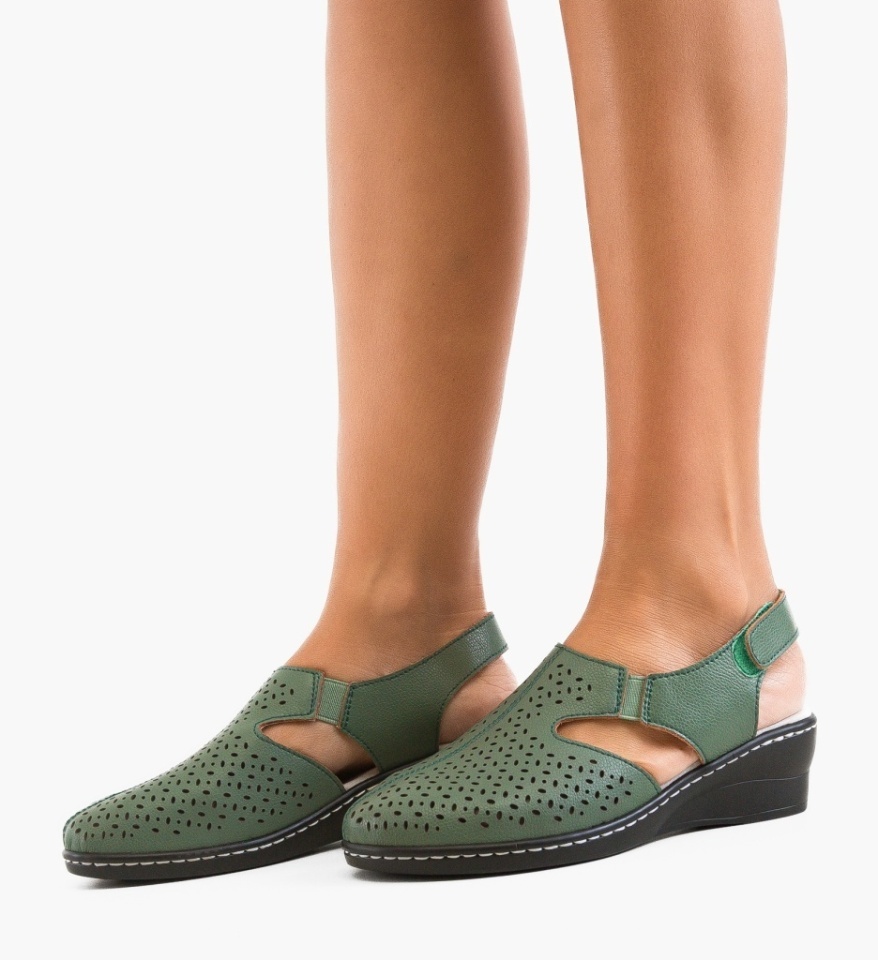Pantofi Casual Byhy Verzi - Img 5