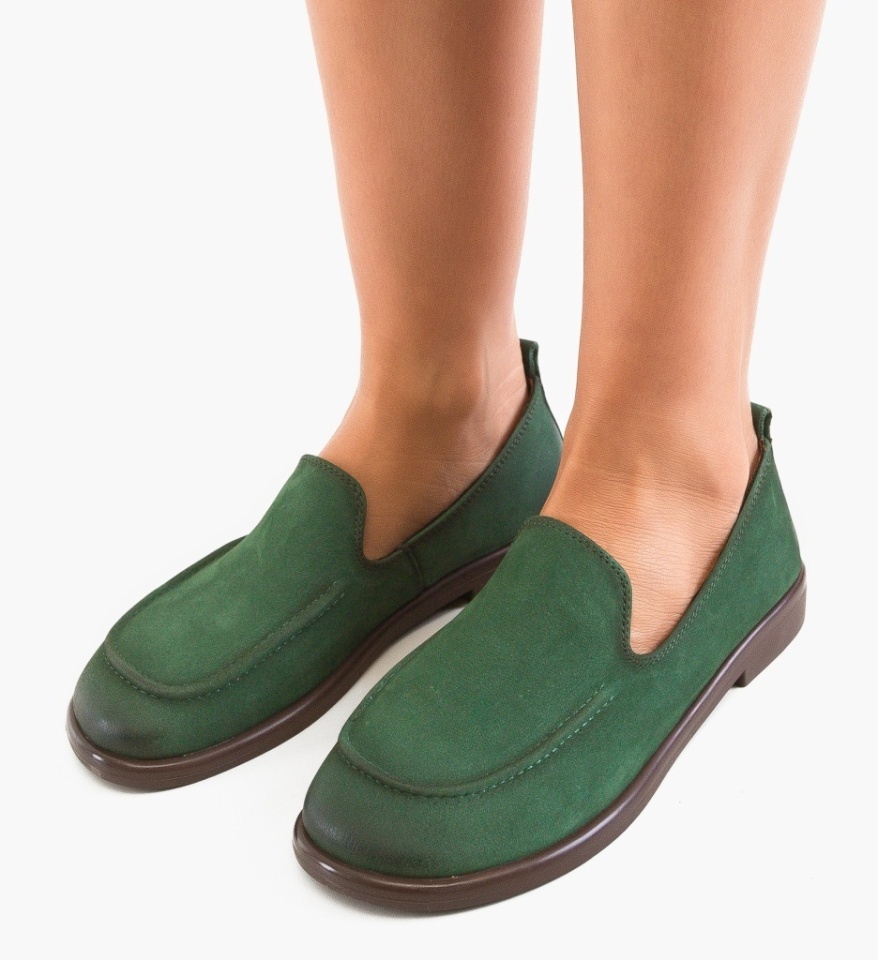 Pantofi Casual Crast Verzi - Img 5