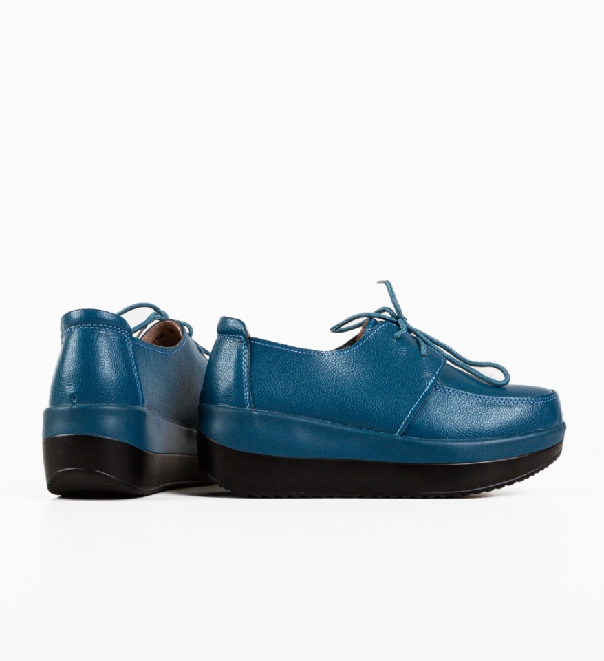 Pantofi Casual Creamt Albastri - Img 2