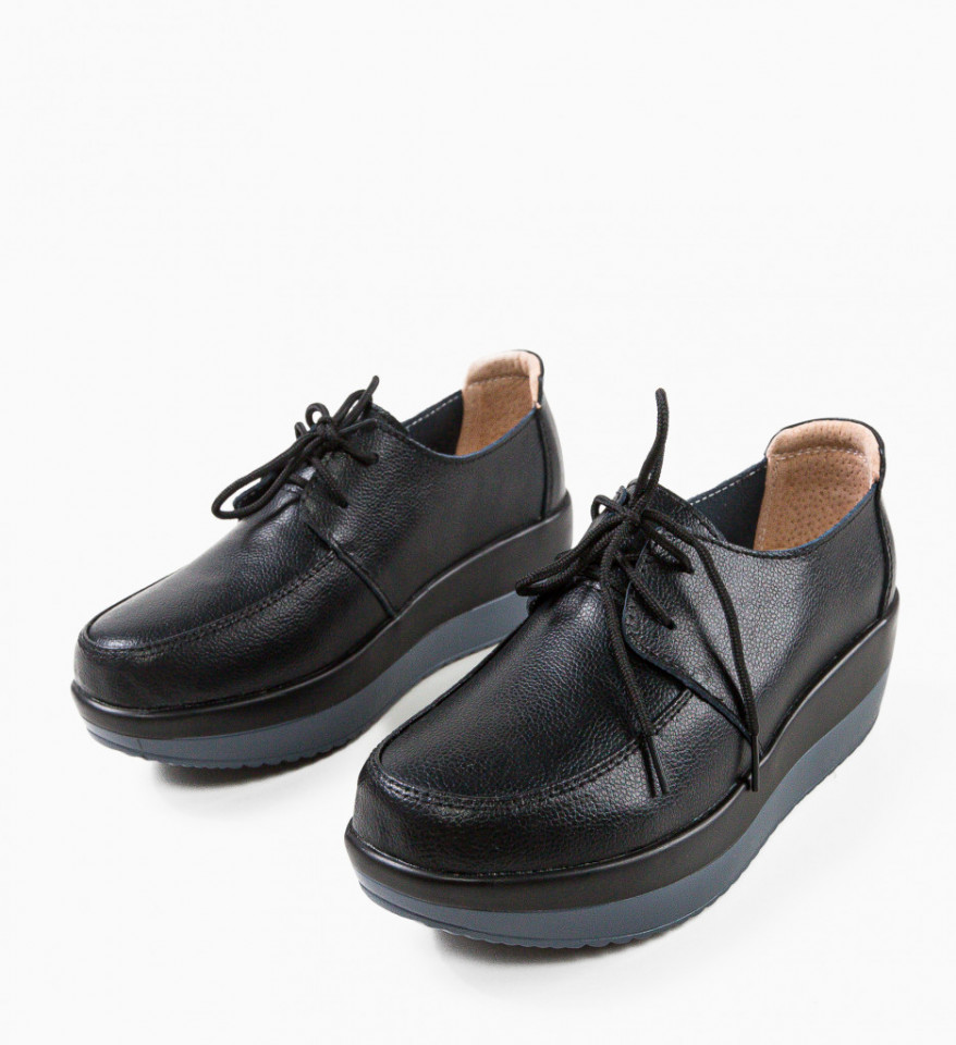 Pantofi Casual Creamt Negri - Img 2