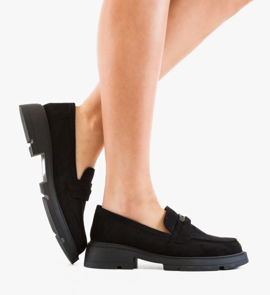 Pantofi casual dama Calform Negri 2 - Img 5