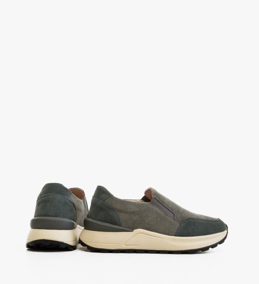 Pantofi casual dama Derina Gri - Img 4