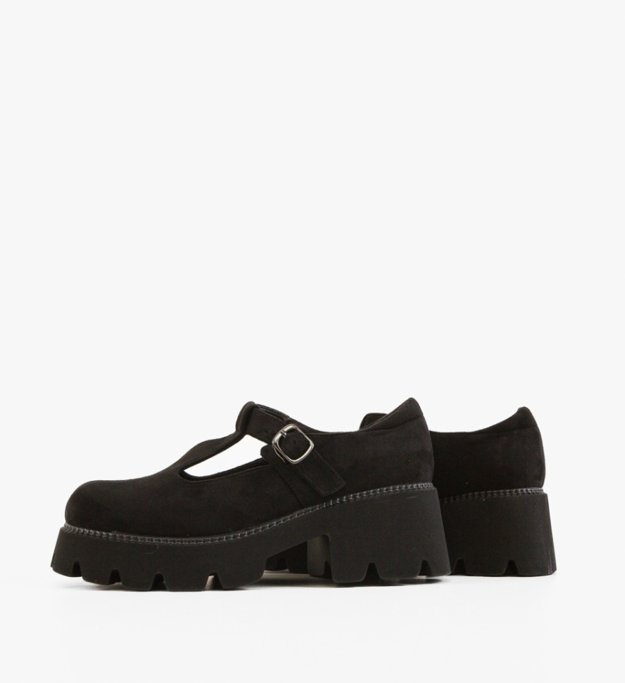 Pantofi Casual dama Fabox Negri 2 - Img 2
