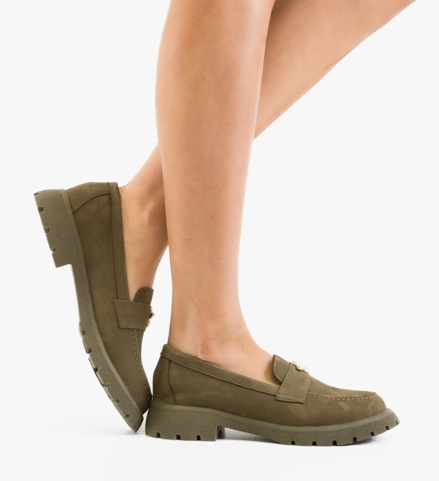 Pantofi casual dama Fosere Verzi 2 - Img 12