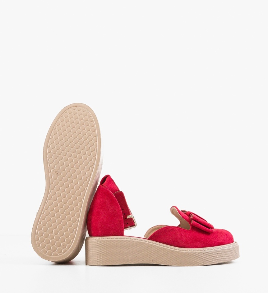 Pantofi Casual dama Hammbe Fuchsia - Img 4