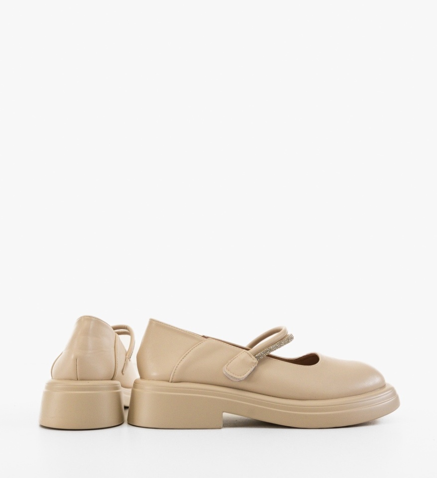 Pantofi Casual dama Maeve Bej - Img 3