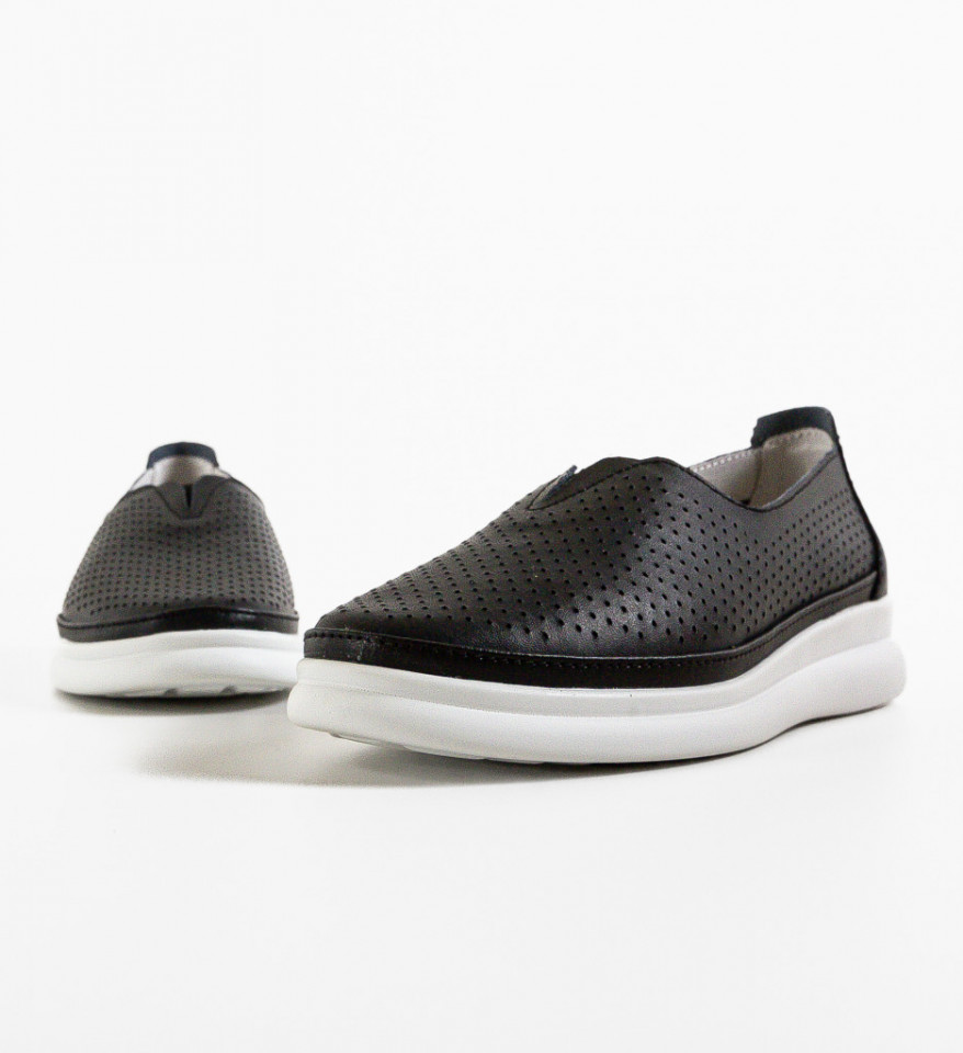 Pantofi Casual dama Maur Negri - Img 2