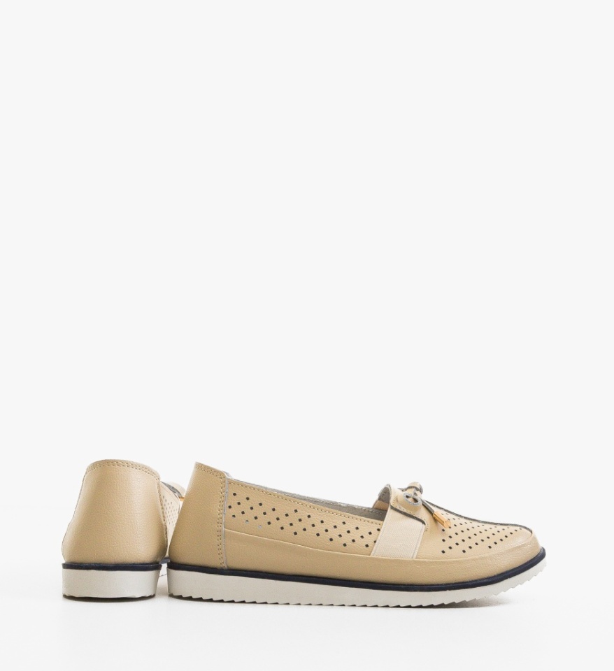 Pantofi Casual dama Niko Bej - Img 2