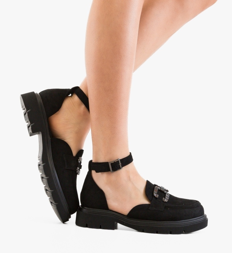 Pantofi casual dama Planar Negri - Img 6