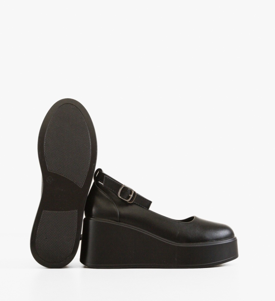 Pantofi Casual dama Shelob Negre - Img 4