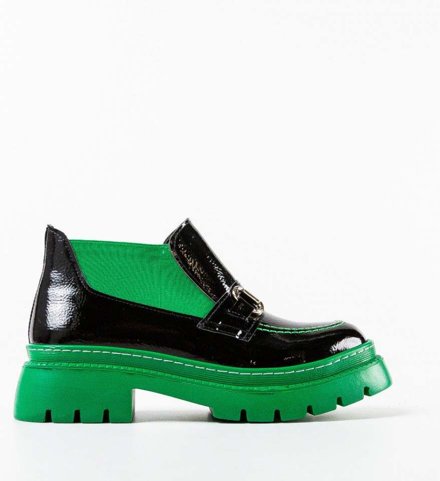 Pantofi Casual dama Soga Verzi - Img 1