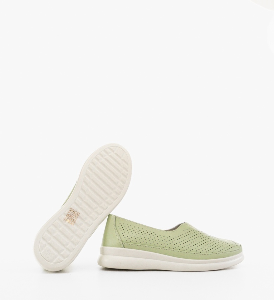 Pantofi Casual dama Sorato Verzi - Img 3