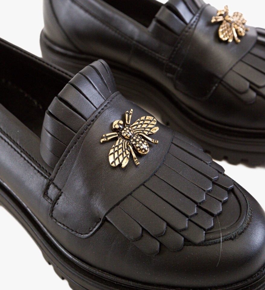 Pantofi casual dama Zenin Negri - Img 3