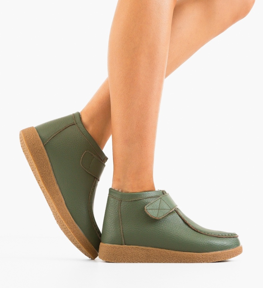 Pantofi Casual Debir Verzi - Img 7