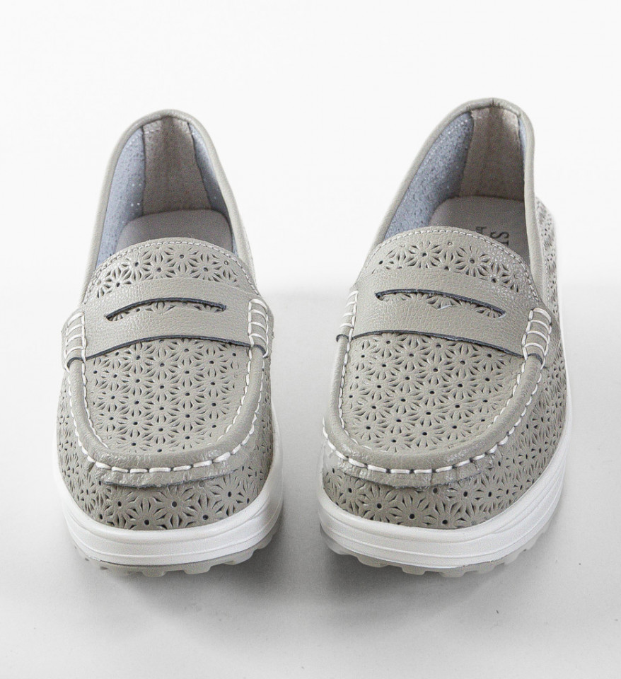Pantofi Casual Fyrya Gri - Img 3