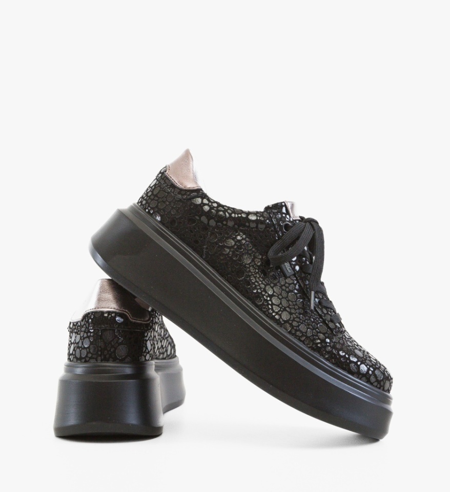Pantofi Casual Ganey Negri - Img 2