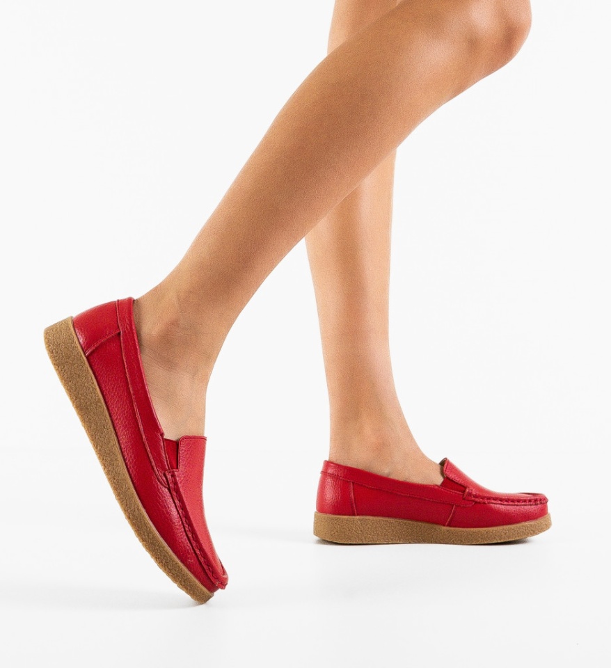 Pantofi Casual Givy Rosii - Img 5