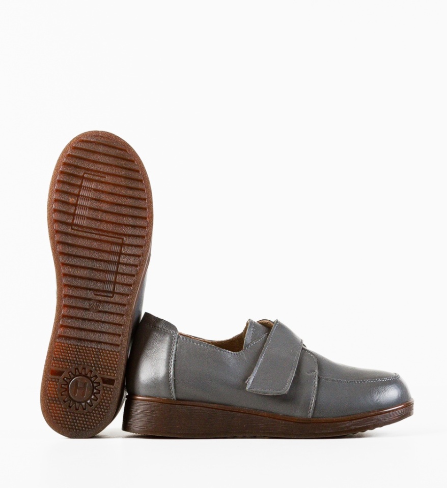Pantofi Casual Grig Gri - Img 4