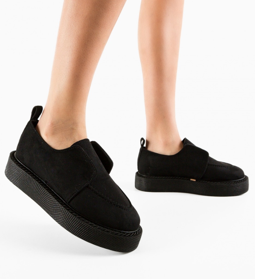 Pantofi Casual Hayter Negri - Img 5