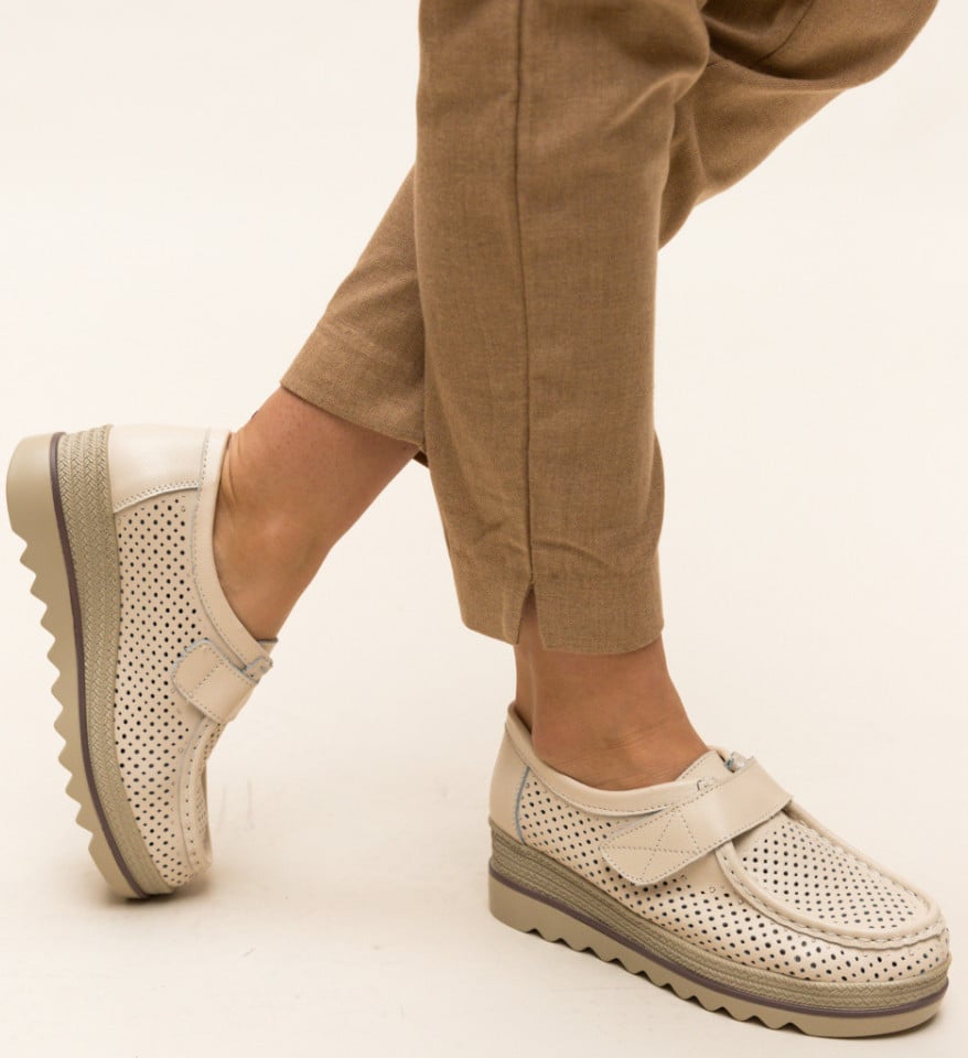 Pantofi Casual Histria Bej