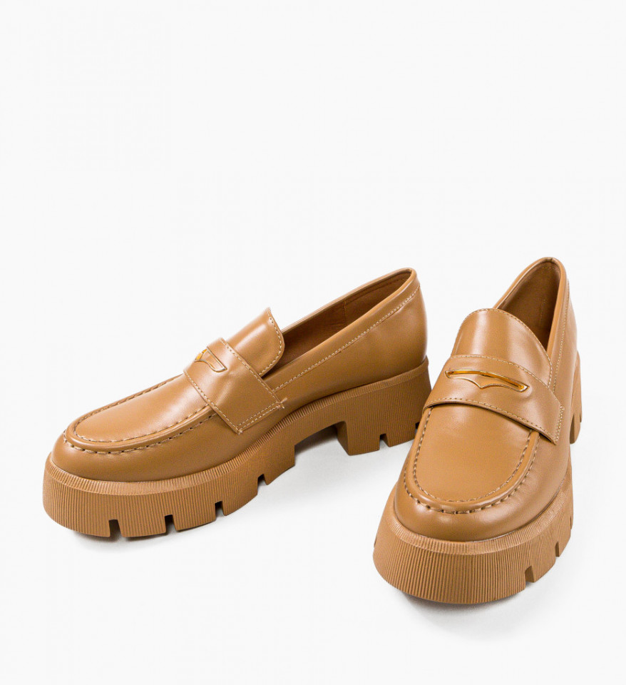 Pantofi Casual House Camel - Img 2