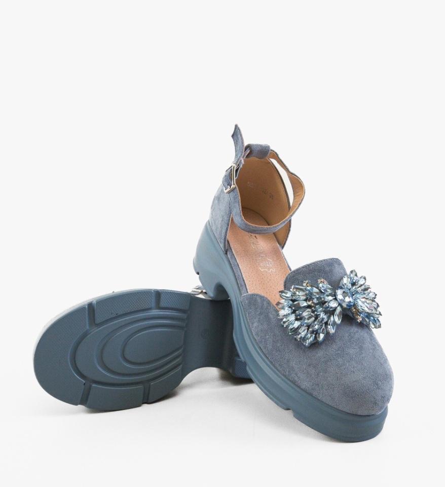 Pantofi Casual Jodet Albastri - Img 3