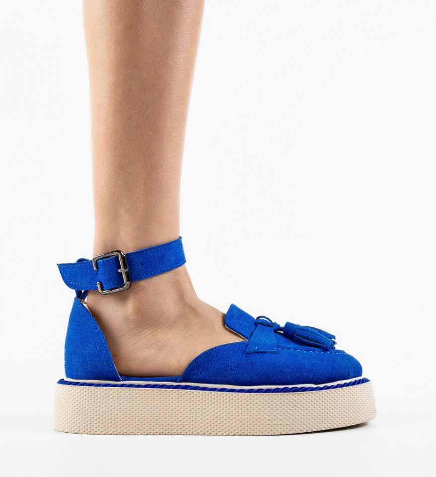 Pantofi Casual Kalin Albastri - Img 2
