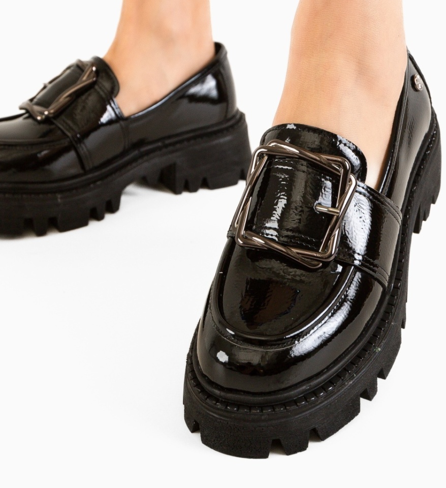 Pantofi Casual Katram Negri - Img 5