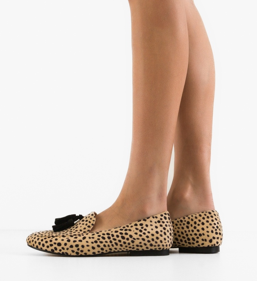 Pantofi Casual Kiran Animal Print - Img 7