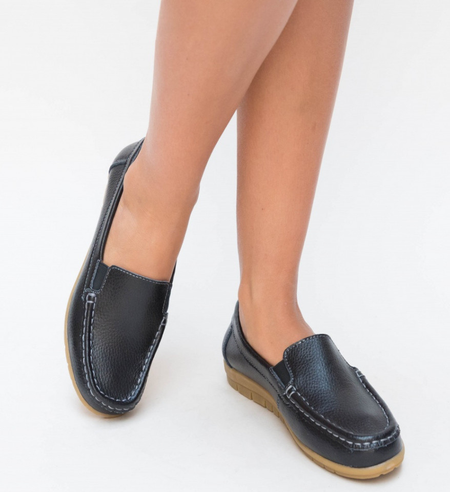 Pantofi Casual Kives Negri - Img 3