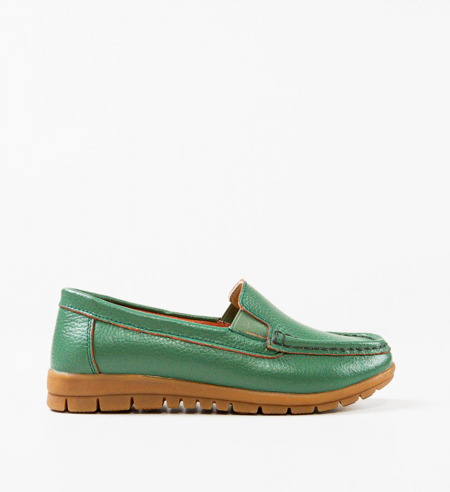 Pantofi Casual Kives Verzi - Img 2