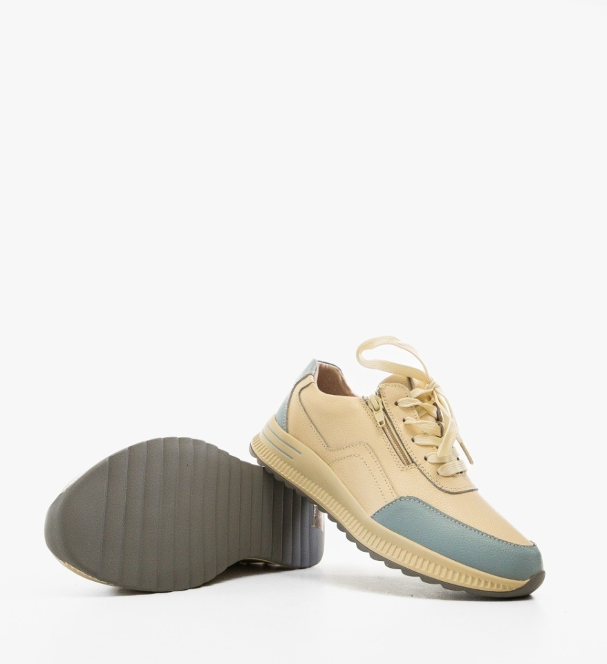 Pantofi Casual Koalka Bej 5 - Img 5