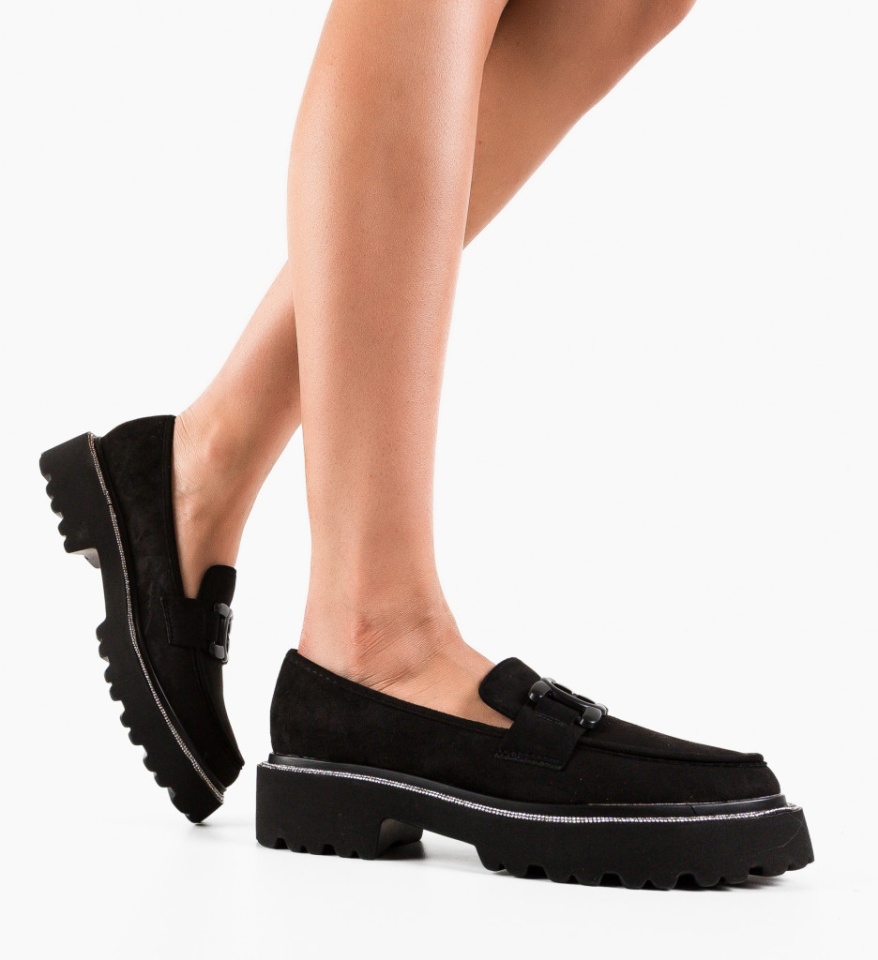 Pantofi Casual Layton Negri - Img 8