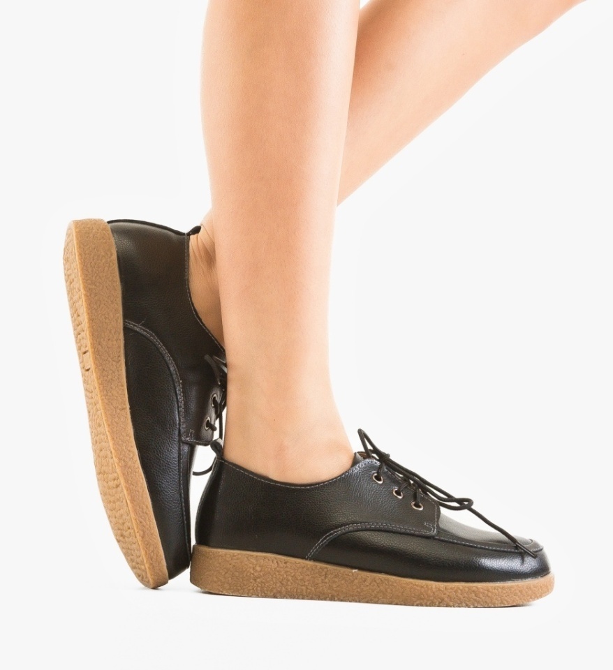Pantofi Casual Maye Negri - Img 5