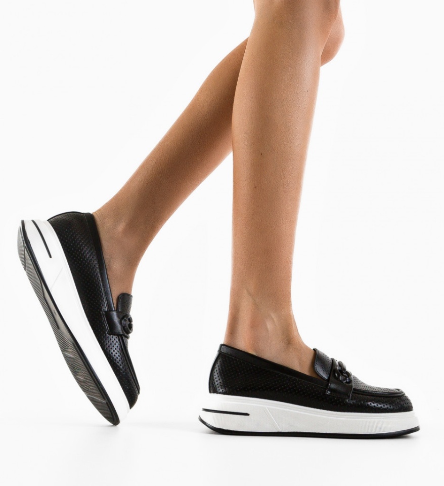 Pantofi Casual Mirrey Negre - Img 7