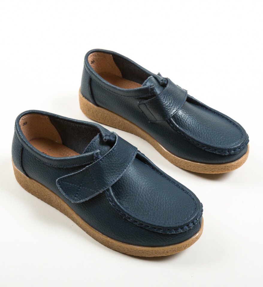 Pantofi Casual Monta Bleumarin - Img 9