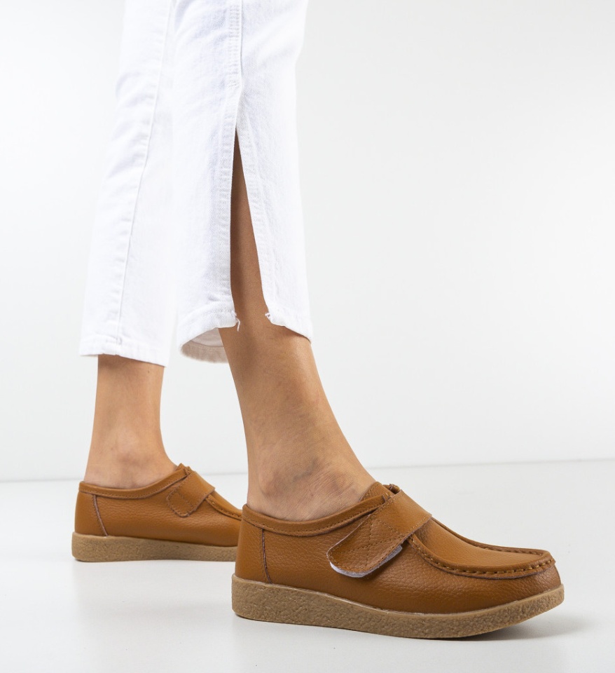 Pantofi Casual Monta Camel - Img 9