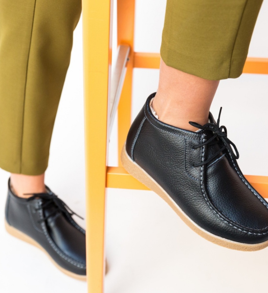 Pantofi Casual Munela Negri - Img 13