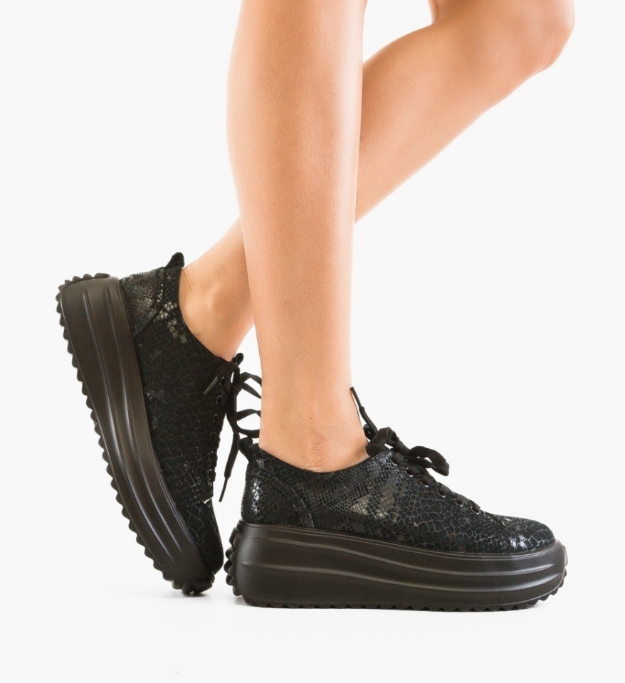 Pantofi Casual Myhos Negri - Img 5