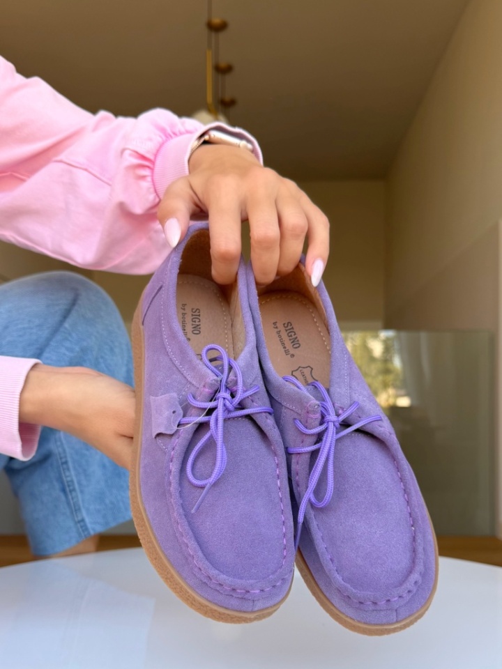 Pantofi Casual Neca Mov - Img 9