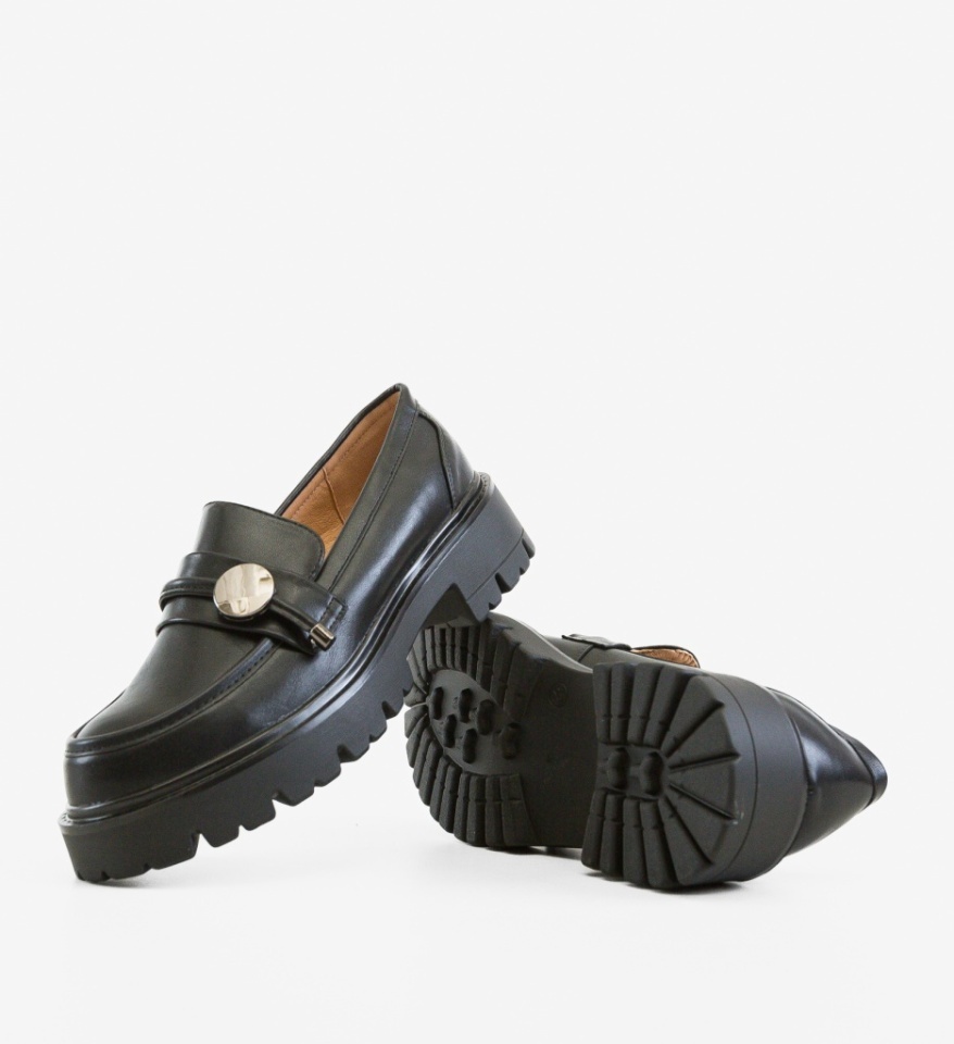Pantofi Casual Nuritona Negri 3 - Img 2
