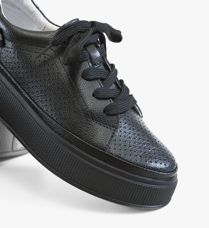 Pantofi Casual Papaye Negri - Img 2